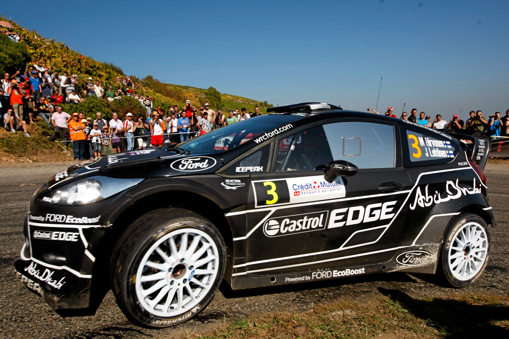 Mikko Hirvonen – Ford Fiesta RS WRC.
(Foto: Ford Abu Dhabi World Rally Team)